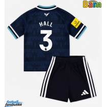 Newcastle United Lewis Hall #3 Bortedraktsett Barn 2026-27 Kortermet (+ Korte bukser)